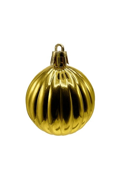 Waldern 5 cm 12li Top Gold Parlak Yılbaşı Ağaç Süsü