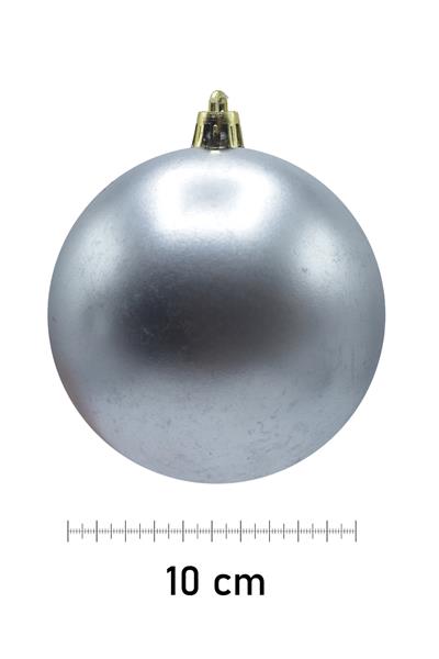 Waldern 6 Lı 10 Cm Mat Yılbaşı Ağacı Süsü Cici Top