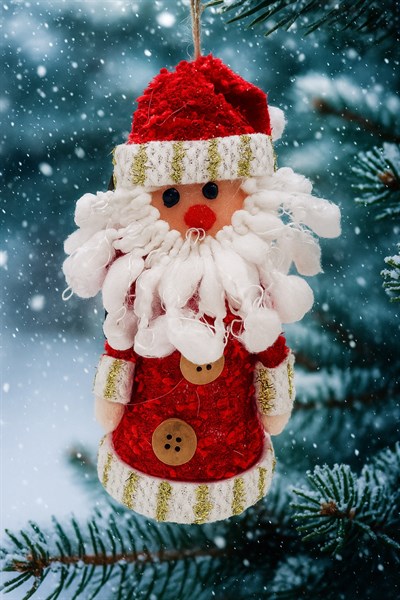 Waldern Askılı Figür Yılbaşı Süsü 15 cm Dekoratif Yılbaşı Süsü