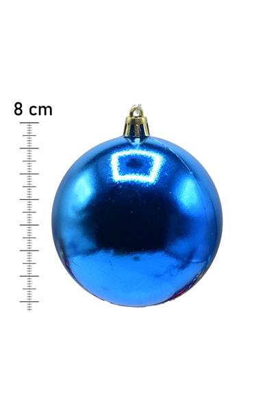 Waldern Cici Top Yılbaşı Çam Ağacı Süsü 8 Cm 6Lı