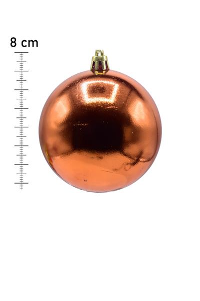 Waldern Cici Top Yılbaşı Çam Ağacı Süsü 8 Cm 6Lı