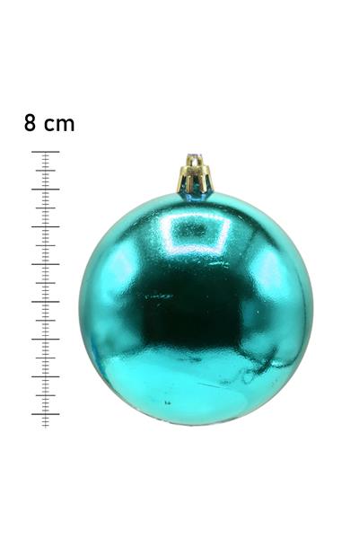 Waldern Cici Top Yılbaşı Çam Ağacı Süsü 8 Cm 6Lı