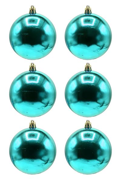 Waldern Cici Top Yılbaşı Çam Ağacı Süsü 8 Cm 6Lı