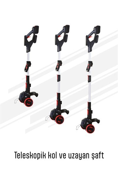 Waldern Guno Akülü Tırpan Çim Biçme Makinesi
