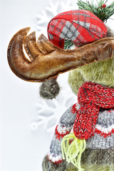 Waldern Luxury 45 Cm Oliver Geyik Dekoratif Yılbaşı Süsü