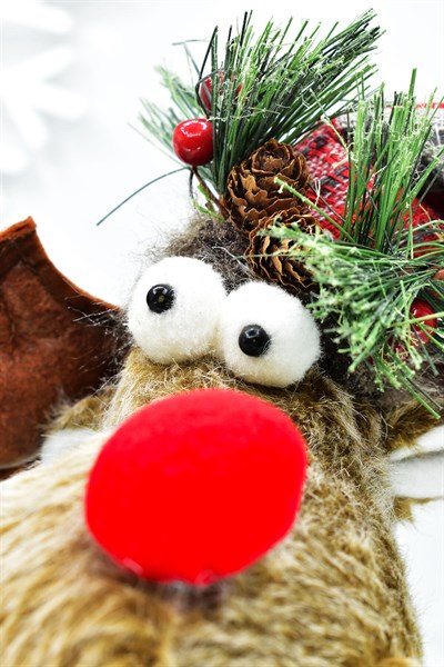 Waldern Luxury 45 Cm Oliver Geyik Dekoratif Yılbaşı Süsü