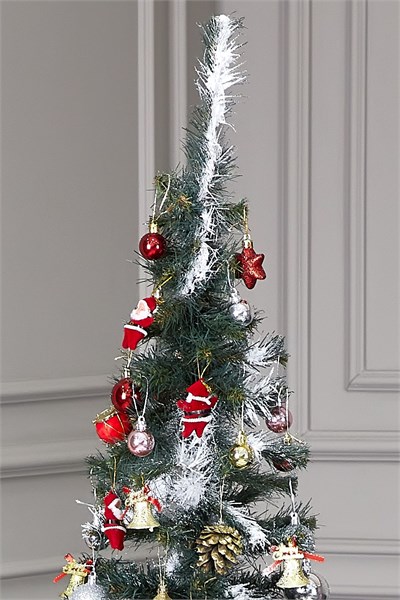 Waldern Luxury Series 150 CM 260 Dal Plastik Ayaklı Yılbaşı Çam Ağacı