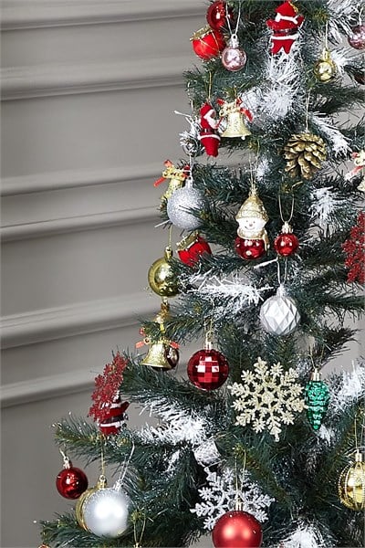 Waldern Luxury Series 150 CM 260 Dal Plastik Ayaklı Yılbaşı Çam Ağacı