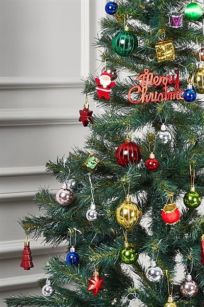 Waldern Luxury Series 180 Cm Yılbaşı Çam Ağacı Demir Ayaklı