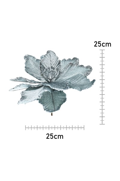 Waldern Premium 25*25 cm Yılbaşı Süs Yapay Çiçek