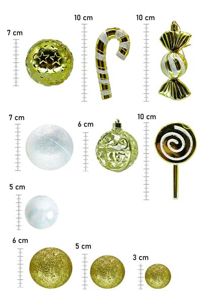 Waldern Premium Collection 28li Karışık Süs Seti XL