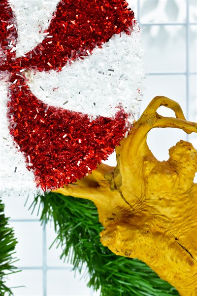 Waldern Premium Collection 2li Parlak Şeker Süs Dekoratif Yılbaşı Süsü 14 Cm