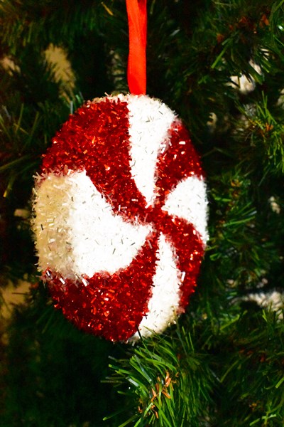 Waldern Premium Collection 2li Parlak Şeker Süs Dekoratif Yılbaşı Süsü 14 Cm