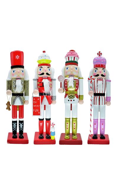 Waldern Premium Collection 38 cm Kurşun Asker Dekoratif Yılbaşı Süsü Mix