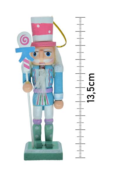 Waldern Premium Collection 4lü 13,5 Cm Kurşun Asker Seti Dekoratif Yılbaşı Süsü