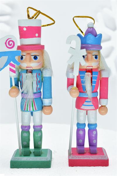 Waldern Premium Collection 4lü 13,5 Cm Kurşun Asker Seti Dekoratif Yılbaşı Süsü