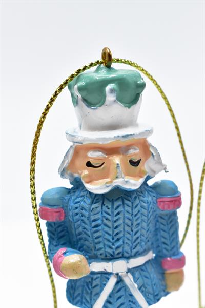 Waldern Premium Collection 4lü 8 Cm Kurşun Asker Seti Dekoratif Yılbaşı Süsü