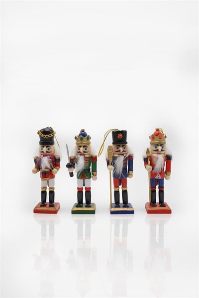 Waldern Premium Collection 4lü Dekoratif Kurşun Asker Seti 12.5 cm