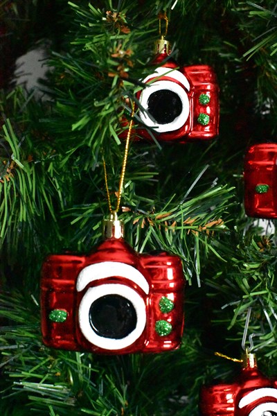 Waldern Premium Collection 4lü Fotoğraf Makinesı Yılbaşı Süs