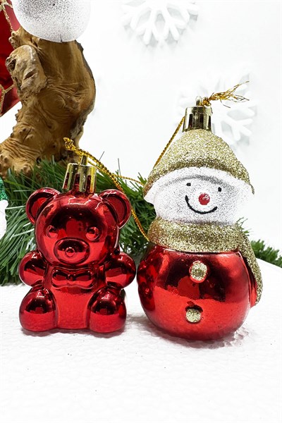 Waldern Premium Collection 8li Mix Yılbaşı Süs Seti