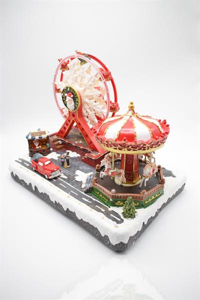 Waldern Premium Collection Dekoratif Lunapark Temalı Yılbaşı Süs 38*28 cm