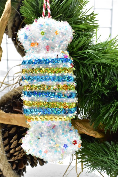 Waldern Premium Collection Luxury 12li Mix Beyaz Süs Seti