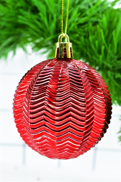 Waldern Premium Collection Luxury 12li Mix Kırmızı Süs Seti