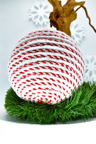 Waldern Premium Collection Luxury 15 cm Top Şeker Süs Dekoratif Yılbaşı Süsü