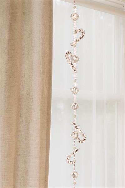 Waldern Premium Collection Luxury 150cm XL Şeker Kamışı-Top Süs Dekoratif Yılbaşı Süsü