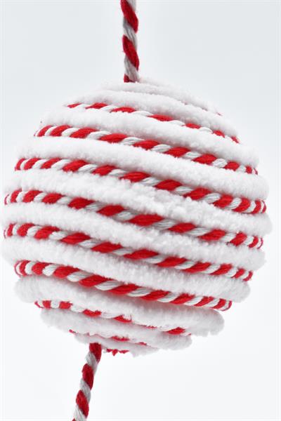 Waldern Premium Collection Luxury 150cm XL Şeker Kamışı-Top Süs Dekoratif Yılbaşı Süsü