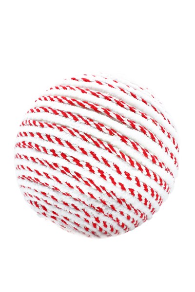 Waldern Premium Collection Luxury 20 cm Şeker Top Süs Dekoratif Yılbaşı Süsü