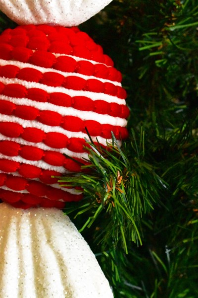 Waldern Premium Collection Luxury 26 cm XL Şeker Süs Dekoratif Yılbaşı Süsü