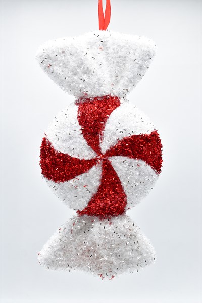 Waldern Premium Collection Parlak Şeker Süs 27x15 cm Yılbaşı Süsü