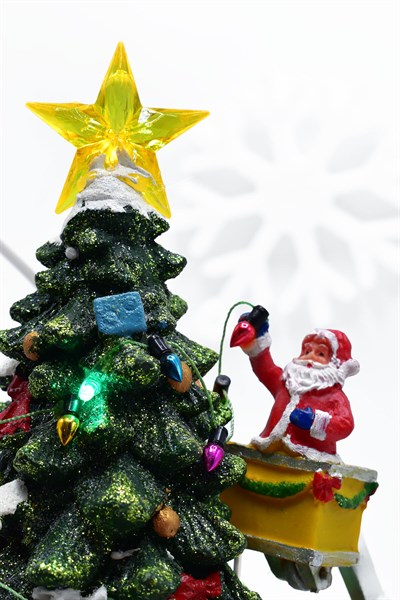 Waldern Premium Collection Vinç Yılbaşı Ağacı Noel Baba Dekoratif Yılbaşı Süsü