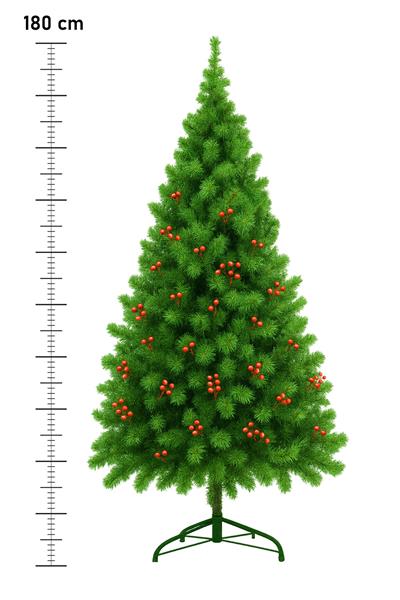 Waldern Premium Luxury Kokinalı Yeşil 180 cm Ağaç Yeni Model