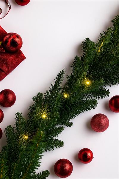 Waldern Yılbaşı 160 Cm Büyük Boy Çam Garland Işıklı Set Led