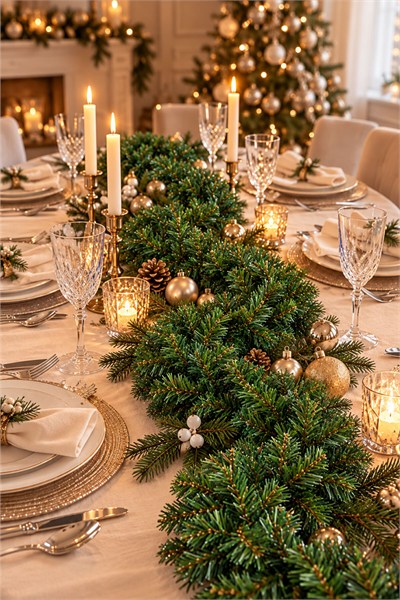 Waldern Yılbaşı 200 Cm Çam Garland 200 Dal