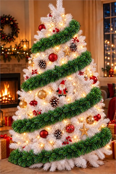 Waldern Yılbaşı 200 Cm Çam Garland 200 Dal