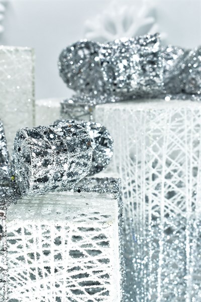 Waldern Yılbaşı Çam Ağacı Hediye Paketi 3lü Set Küçük-Orta-Büyük Dekoratif Süs