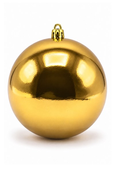 Waldern Yılbaşı Çam Ağacı Süsü Cici Top 15 cm Gold