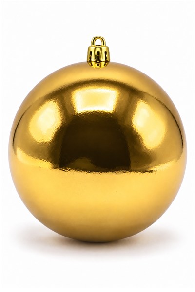 Waldern Yılbaşı Çam Ağacı Süsü Cici Top 20 cm Gold