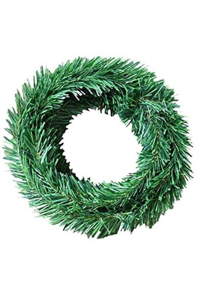 Waldern Yılbaşı Çam Dalı Garland 5 Metre Yeşil Şerit Garland Yılbaşı Ağacı Gürleştirici Dekor Doğal Görünüm
