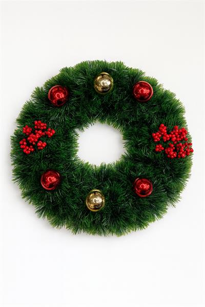 Waldern Yılbaşı Kapı Süsü 45 cm Dekoratif Yılbaşı Süsü