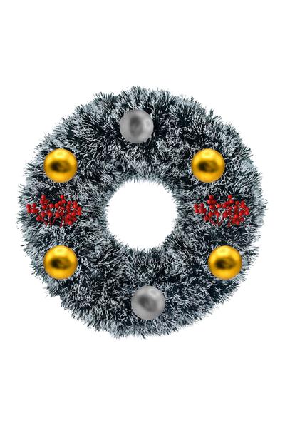 Waldern Yılbaşı Kapı Süsü 45 cm Dekoratif Yılbaşı Süsü