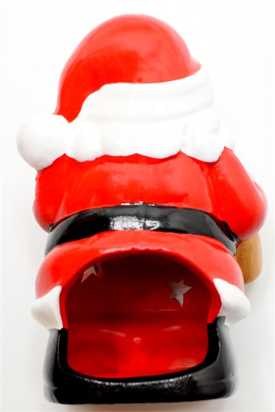 Yılbaş Temalı Noel Mumluk Yılbaşı Süsü 14cm