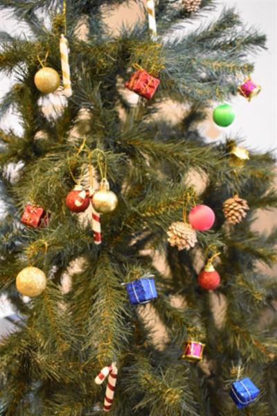 Yılbaşı Çam Ağacı 24 Parça 3 cm Karışık Süs Paketi 1311SERI