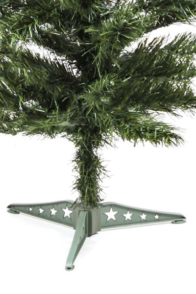 Yılbaşı Lüks Yeşil Çam Ağacı 90cm Plastik Ayaklı 1 Adet