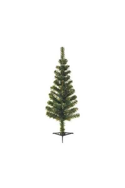 Yılbaşı Lüks Yeşil Çam Ağacı 90cm Plastik Ayaklı 1 Adet