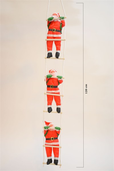 Yılbaşı Merdivenli 3lü Noel Baba