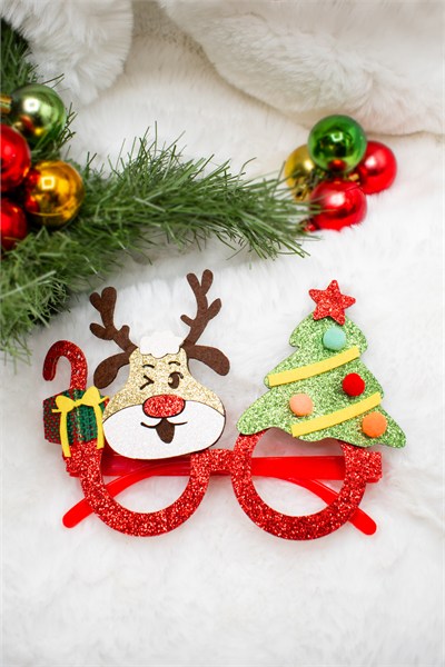 Yılbaşı Temalı Noel Parti Gözlük